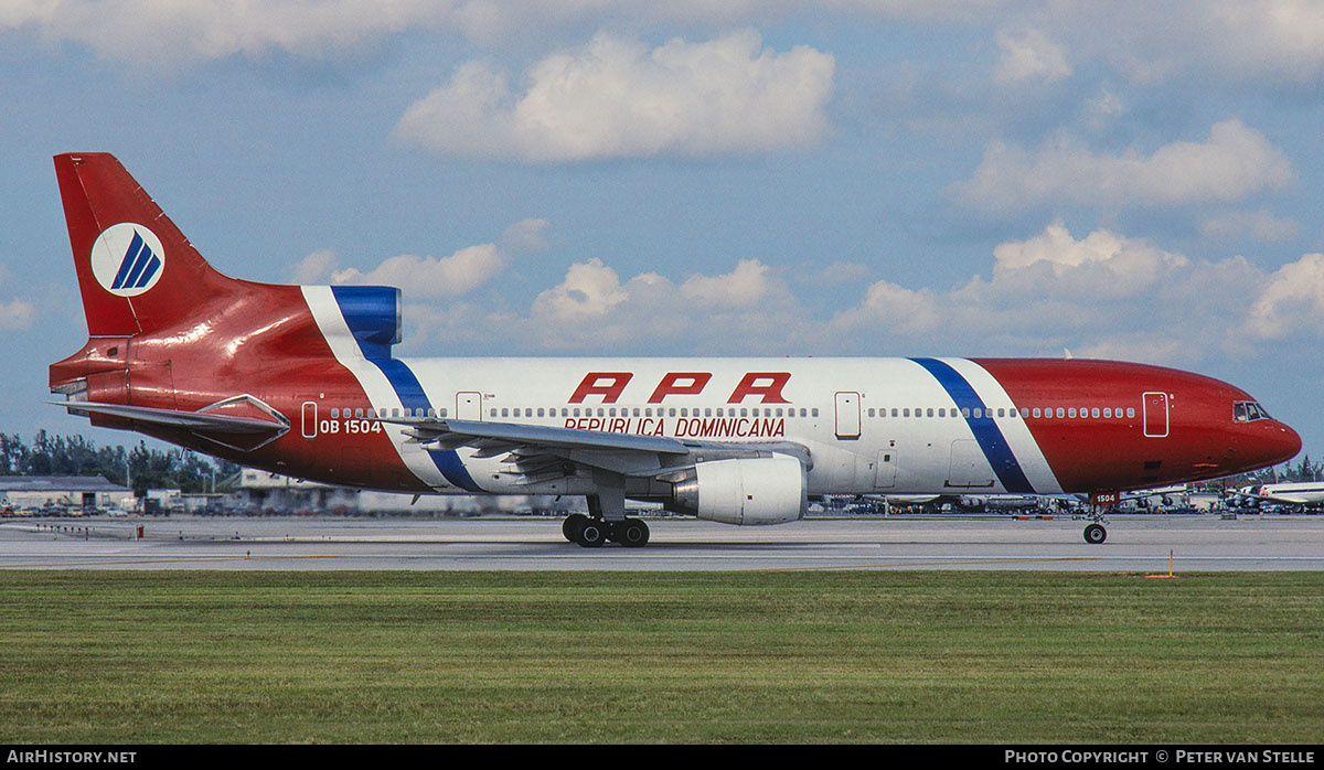 Aircraft Photo of OB-1504 | Lockheed L-1011-385-1 TriStar 1 | APA International Air | AirHistory.net #852280