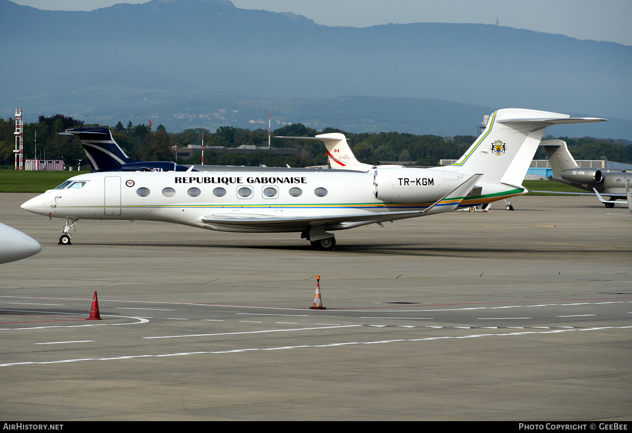 Aircraft Photo of TR-KGM | Gulfstream Aerospace G650ER (G-VI) | Gabon Government | AirHistory.net #852295