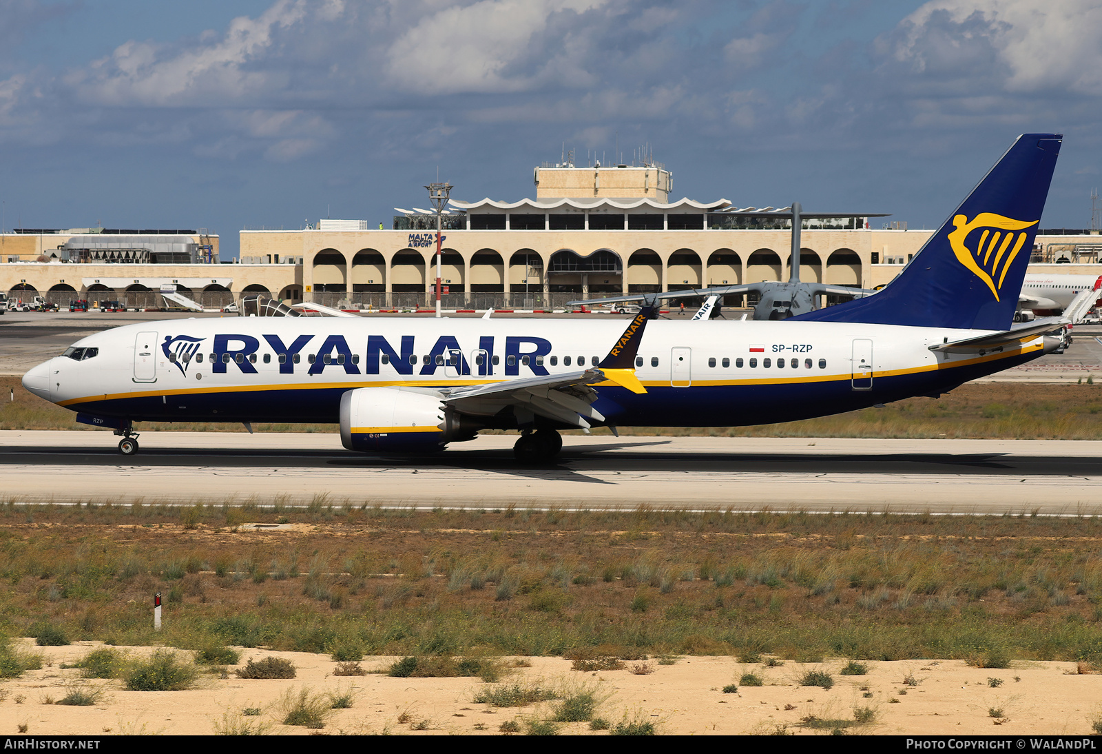 Aircraft Photo of SP-RZP | Boeing 737-8200 Max 200 | Ryanair | AirHistory.net #852298
