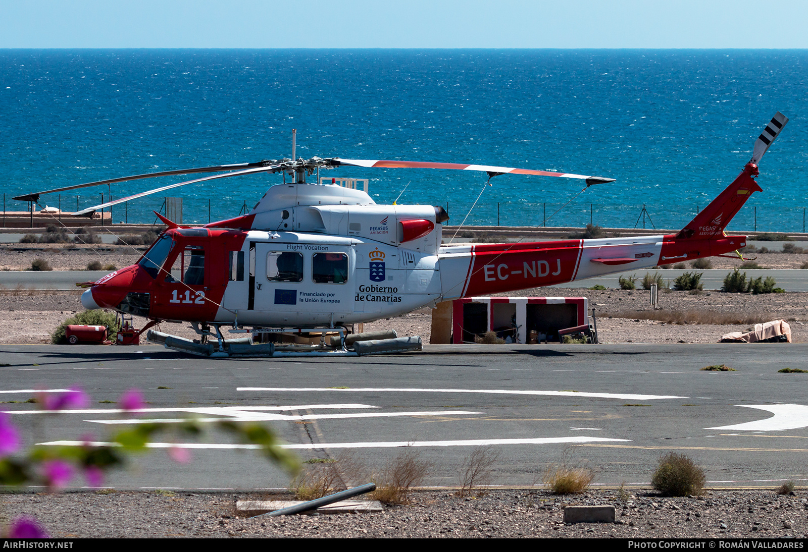 Aircraft Photo of EC-NDJ | Bell 412EP | Pegasus Aviación | AirHistory.net #852306