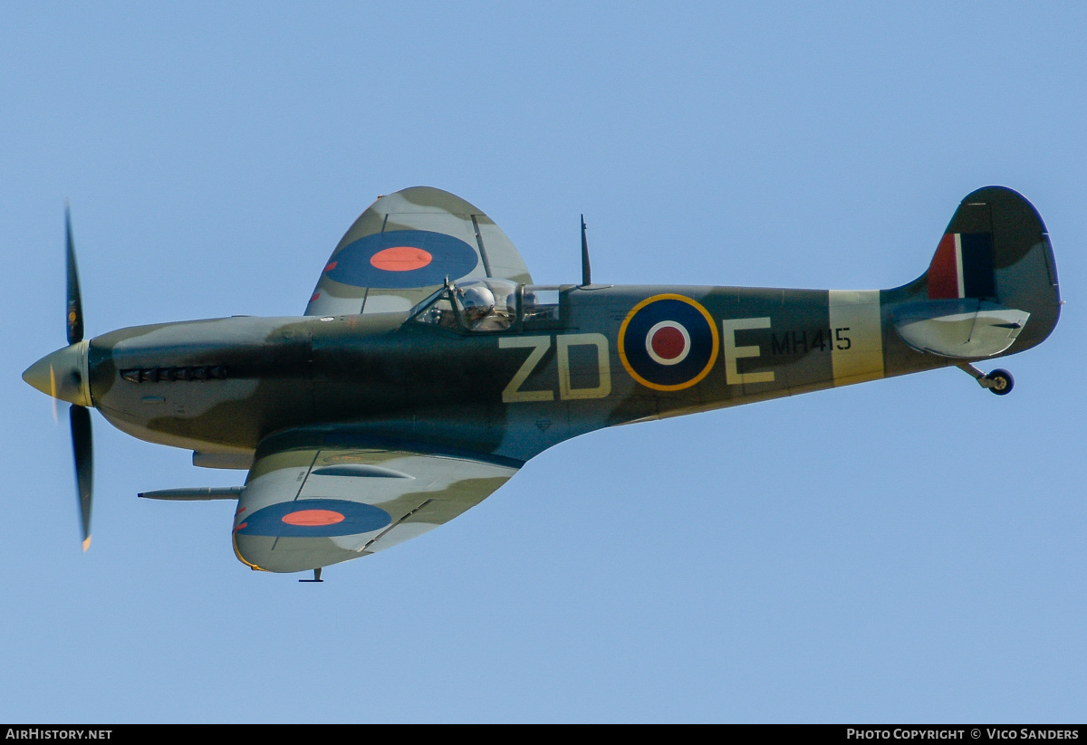 Aircraft Photo of OO-IXB / MH415 | Supermarine 361 Spitfire LF9C | UK - Air Force | AirHistory.net #852308