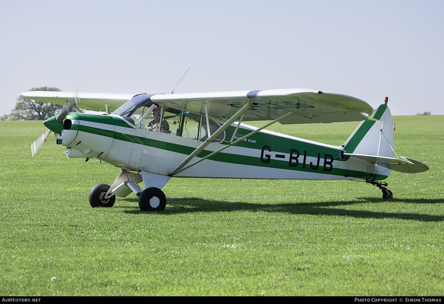 Aircraft Photo of G-BIJB | Piper PA-18A-150 Super Cub | AirHistory.net #852331