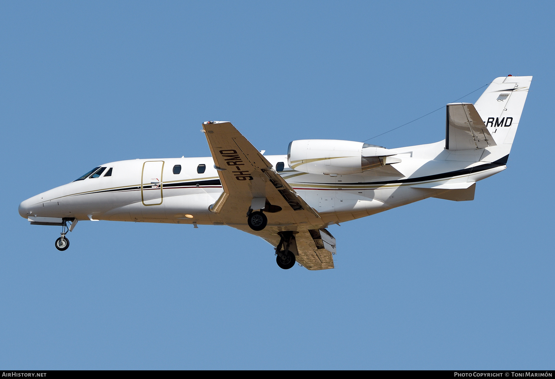 Aircraft Photo of 9H-RMD | Cessna 560XL Citation Excel | AirHistory.net #852333