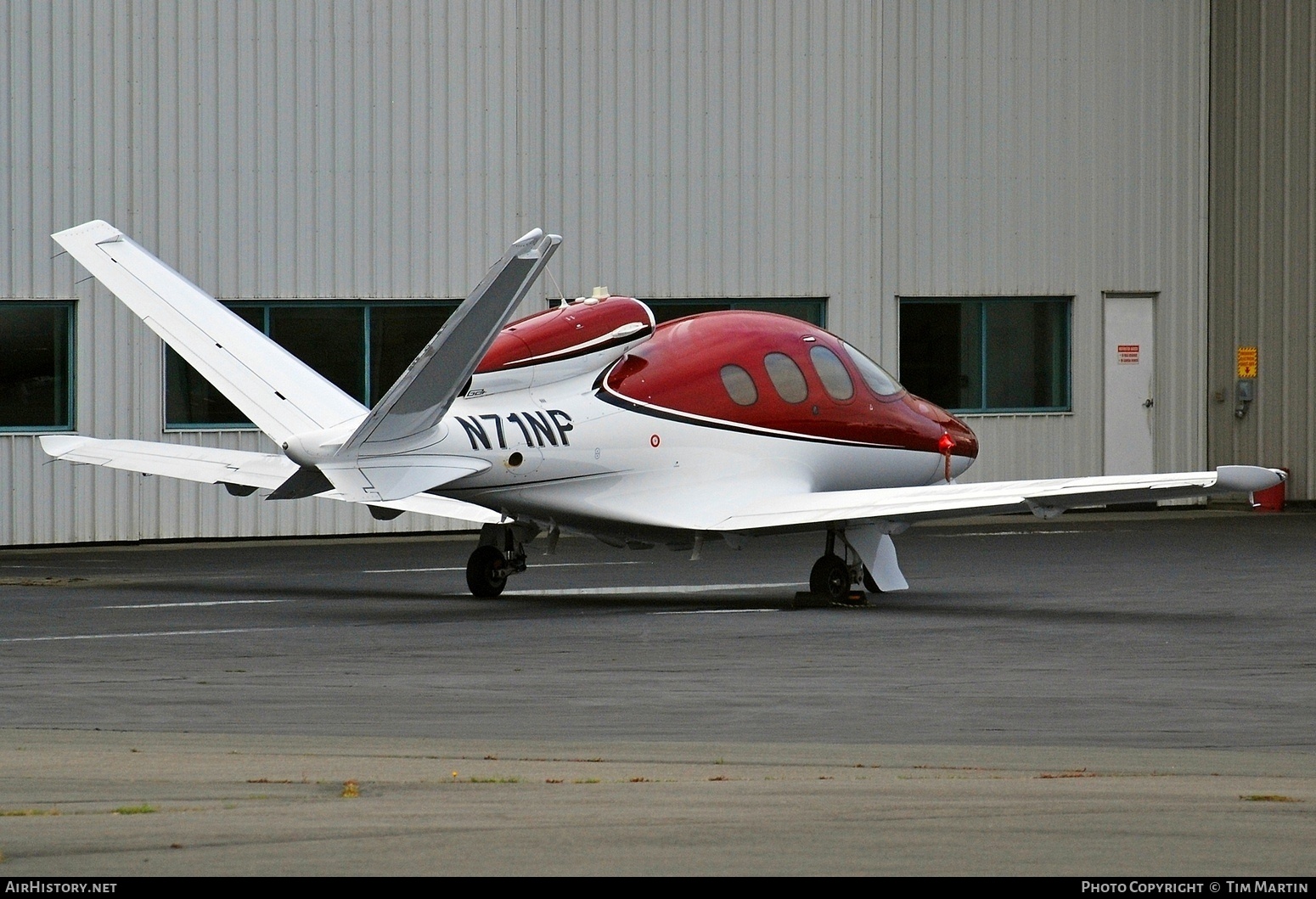 Aircraft Photo of N71NP | Cirrus SF-50 Vision G2+ | AirHistory.net #852336