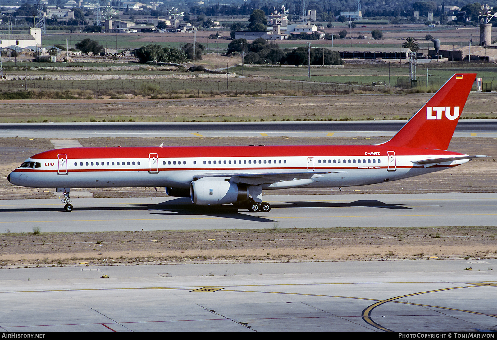 Aircraft Photo of D-AMUZ | Boeing 757-2G5 | LTU - Lufttransport-Unternehmen | AirHistory.net #852339