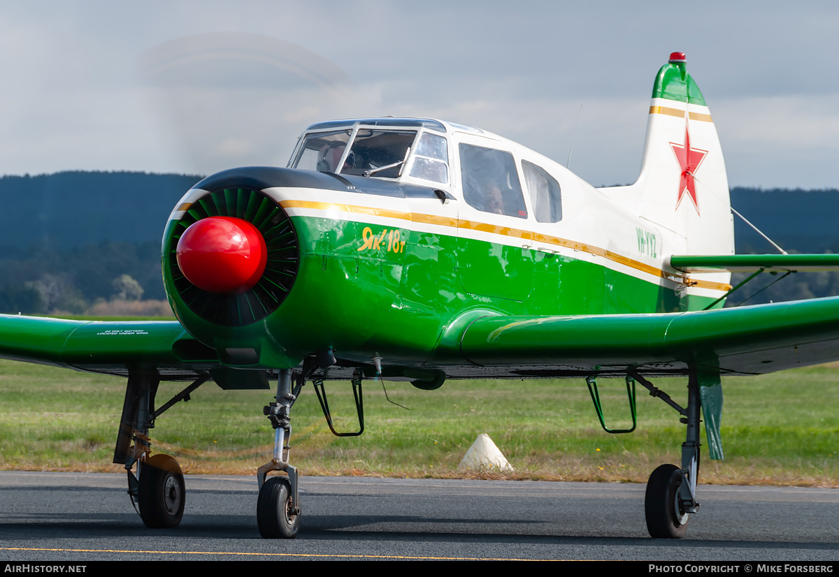 Aircraft Photo of VH-YYZ | Yakovlev Yak-18T | AirHistory.net #852360