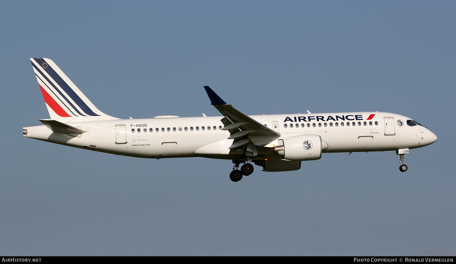 Aircraft Photo of F-HZUG | Airbus A220-371 (BD-500-1A11) | Air France | AirHistory.net #852362