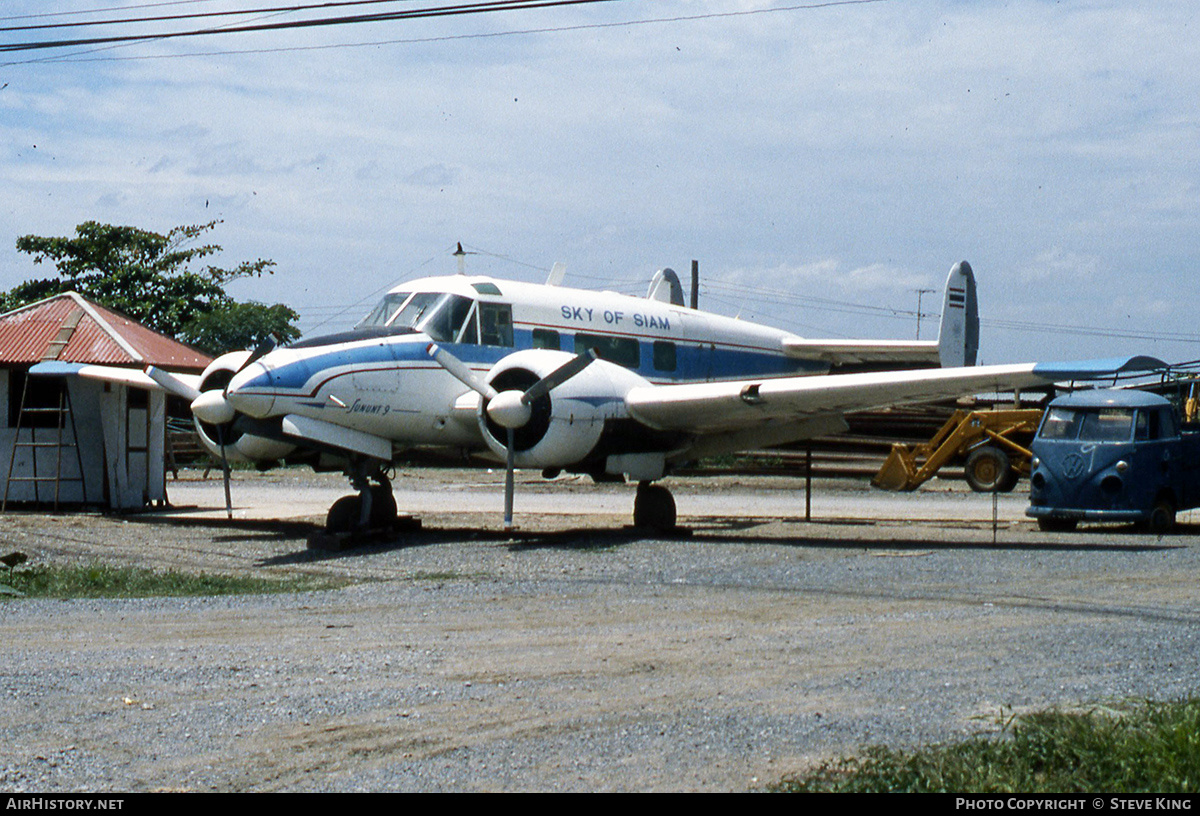 Aircraft Photo of HS-CHP | Beech 18... | Sky of Siam | AirHistory.net #852363