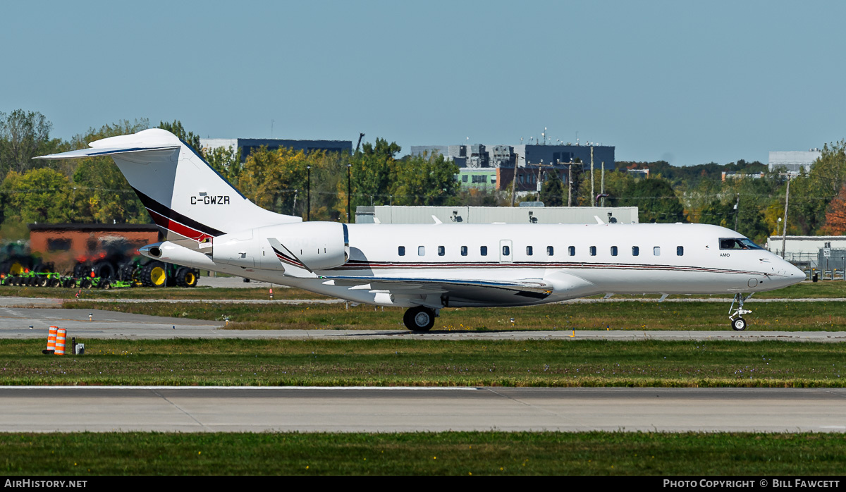 Aircraft Photo of C-GWZR | Bombardier Global 5500 (BD-700-1A11) | AirHistory.net #852378