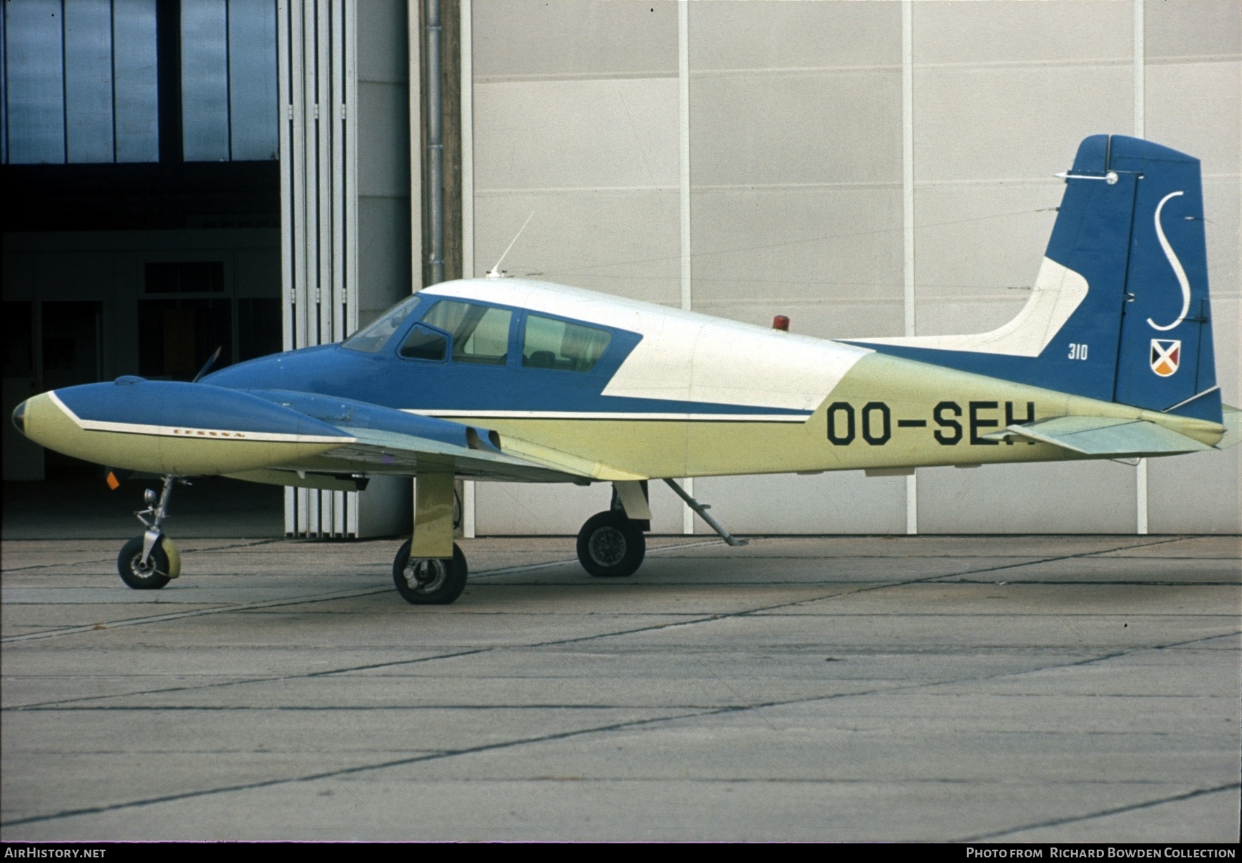 Aircraft Photo of OO-SEH | Cessna 310B | Sabena | AirHistory.net #852400