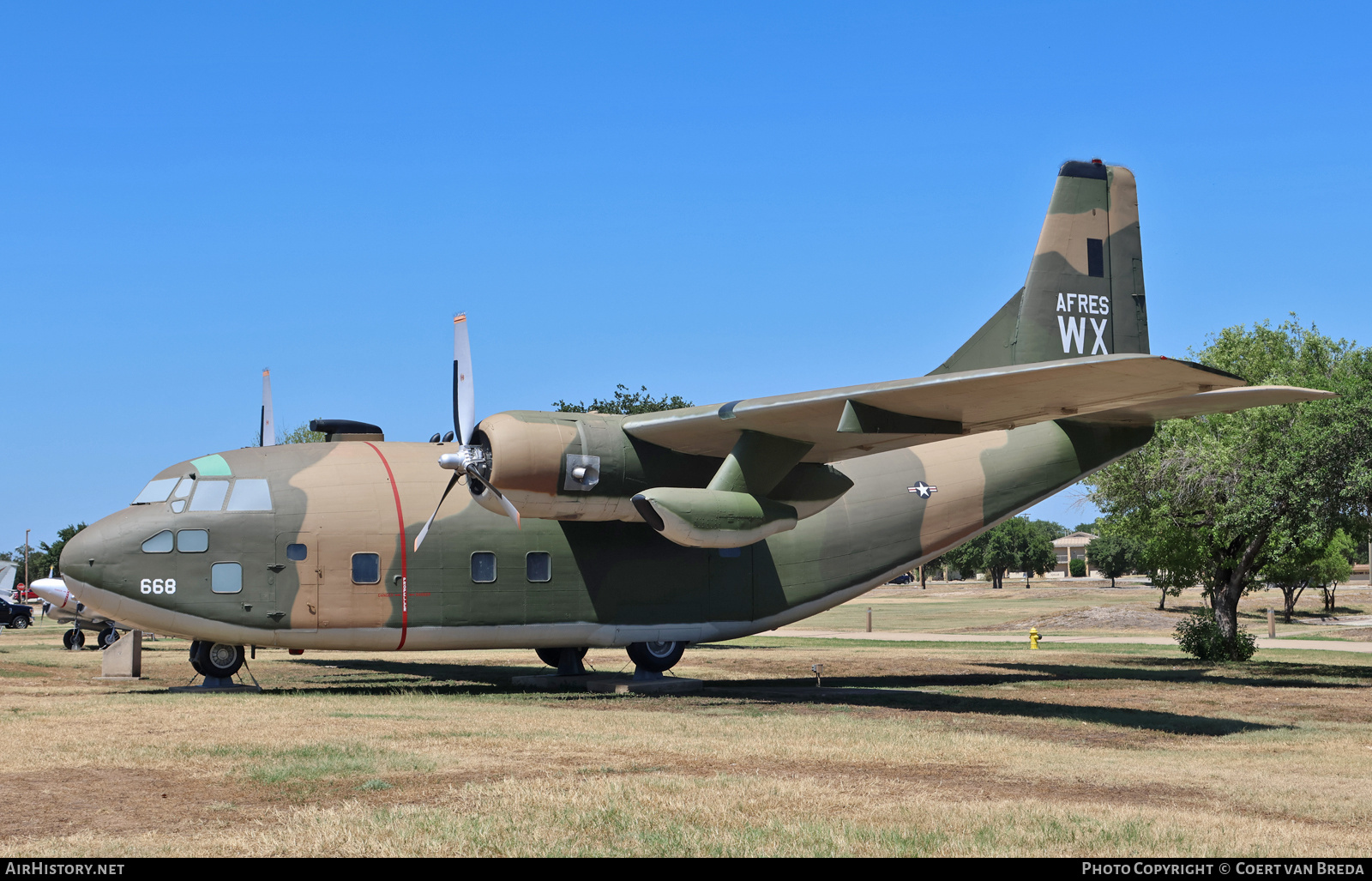 Aircraft Photo of 54-668 / AF54-668 | Fairchild C-123K Provider | USA - Air Force | AirHistory.net #852403