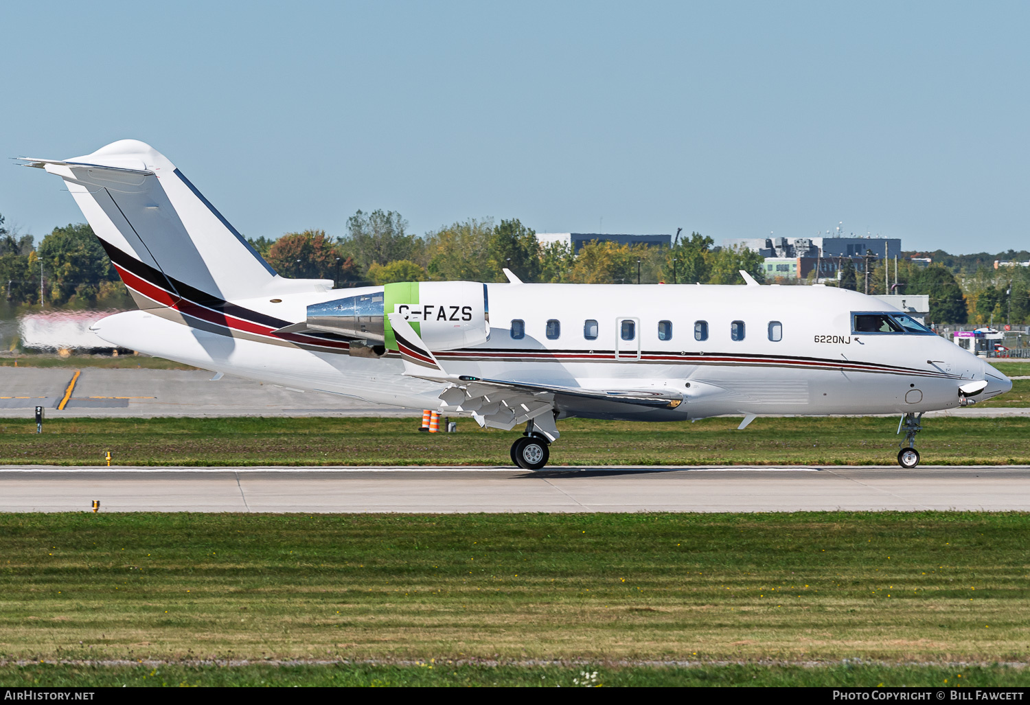 Aircraft Photo of C-FAZS | Bombardier Challenger 650 (CL-600-2B16) | AirHistory.net #852413