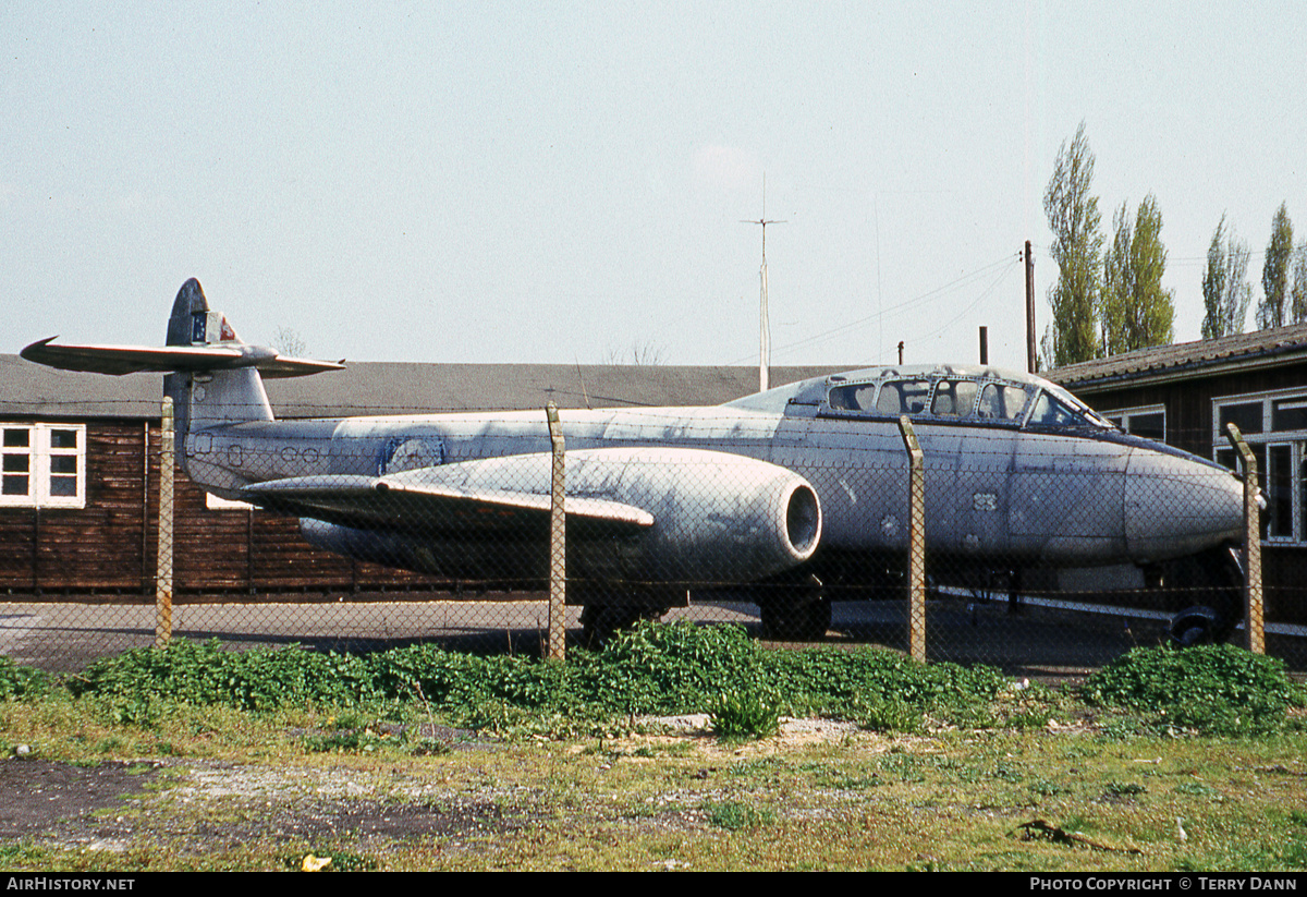 Aircraft Photo of WH132 | Gloster Meteor T7 | UK - Air Force | AirHistory.net #852429