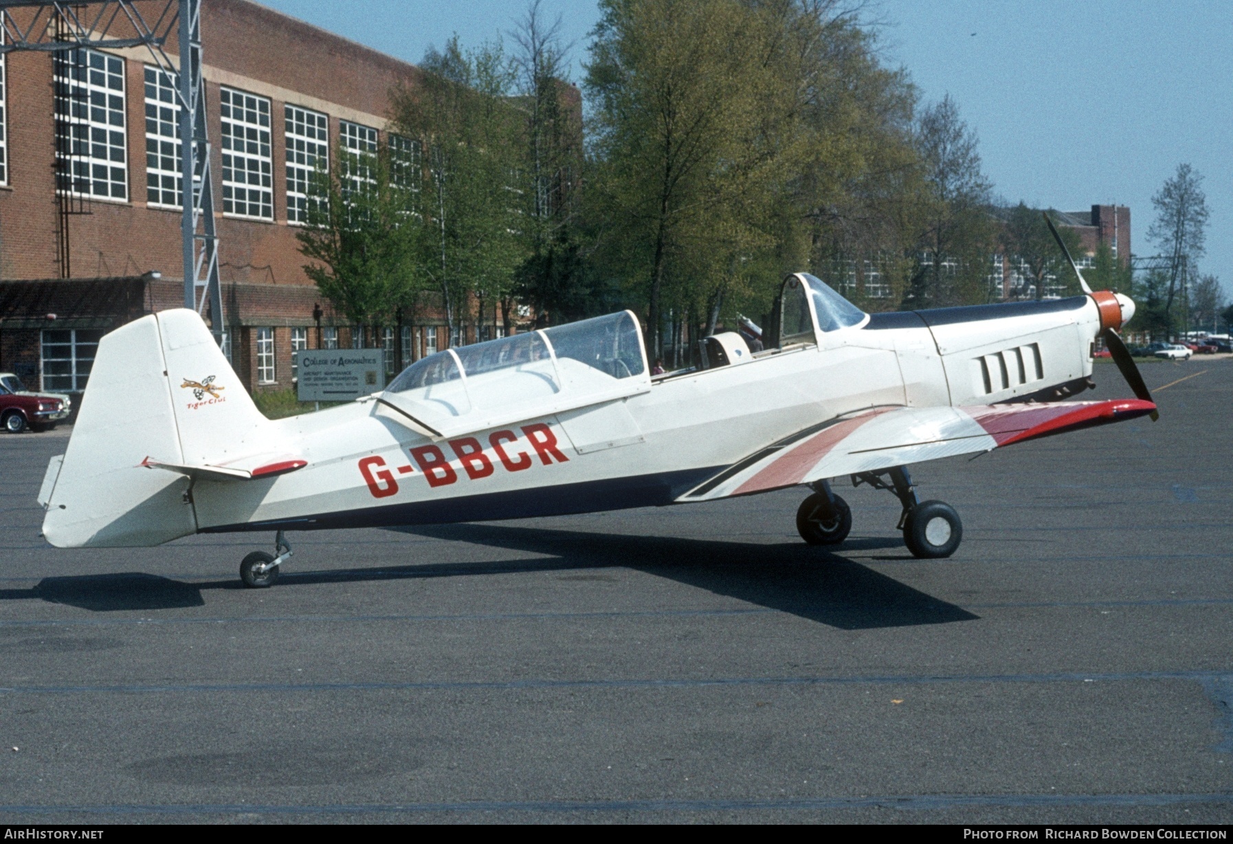 Aircraft Photo of G-BBCR | Zlin Z-526 Trener Master | The Tiger Club | AirHistory.net #852430