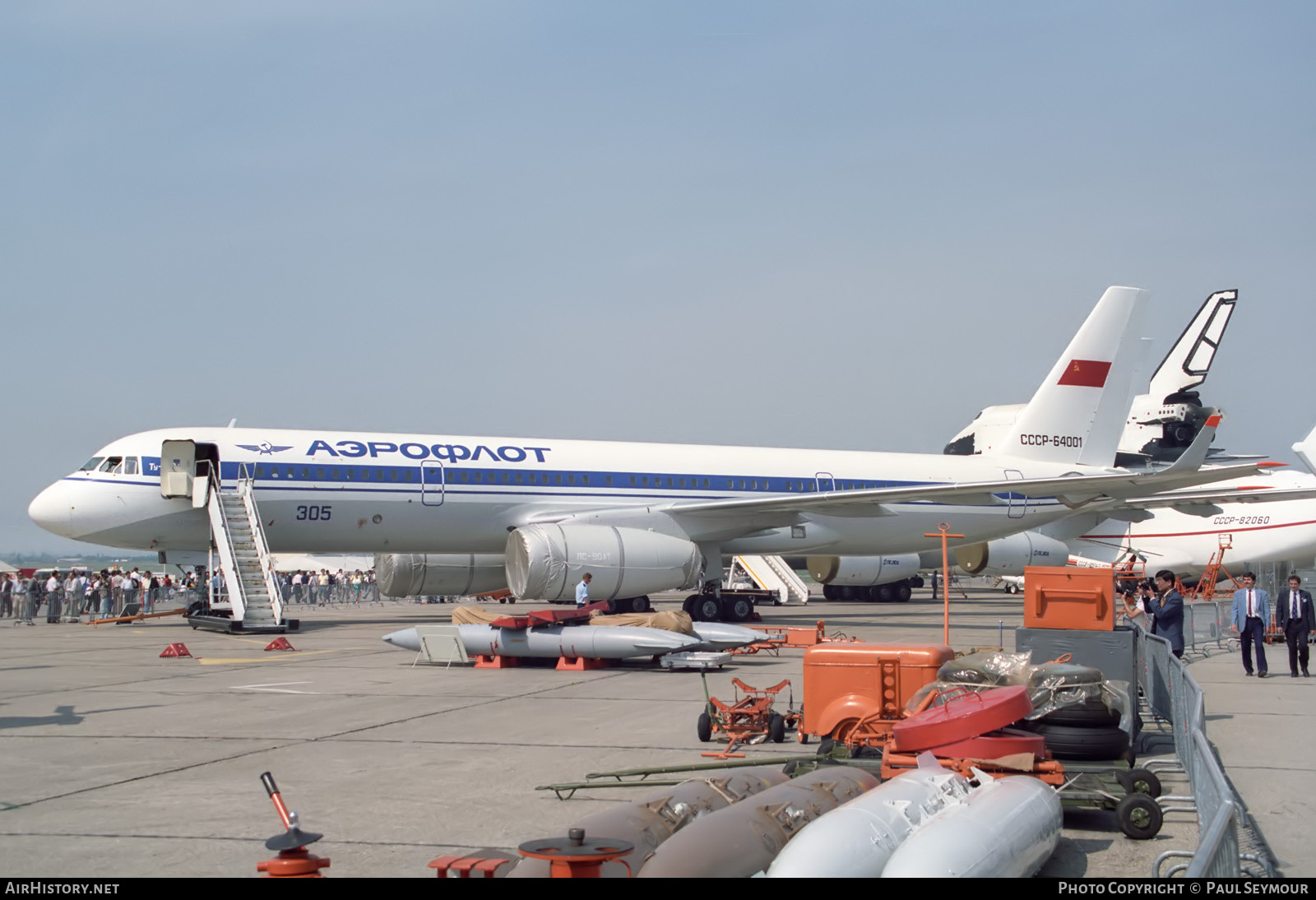 Aircraft Photo of CCCP-64001 | Tupolev Tu-204-300 | Aeroflot | AirHistory.net #852443