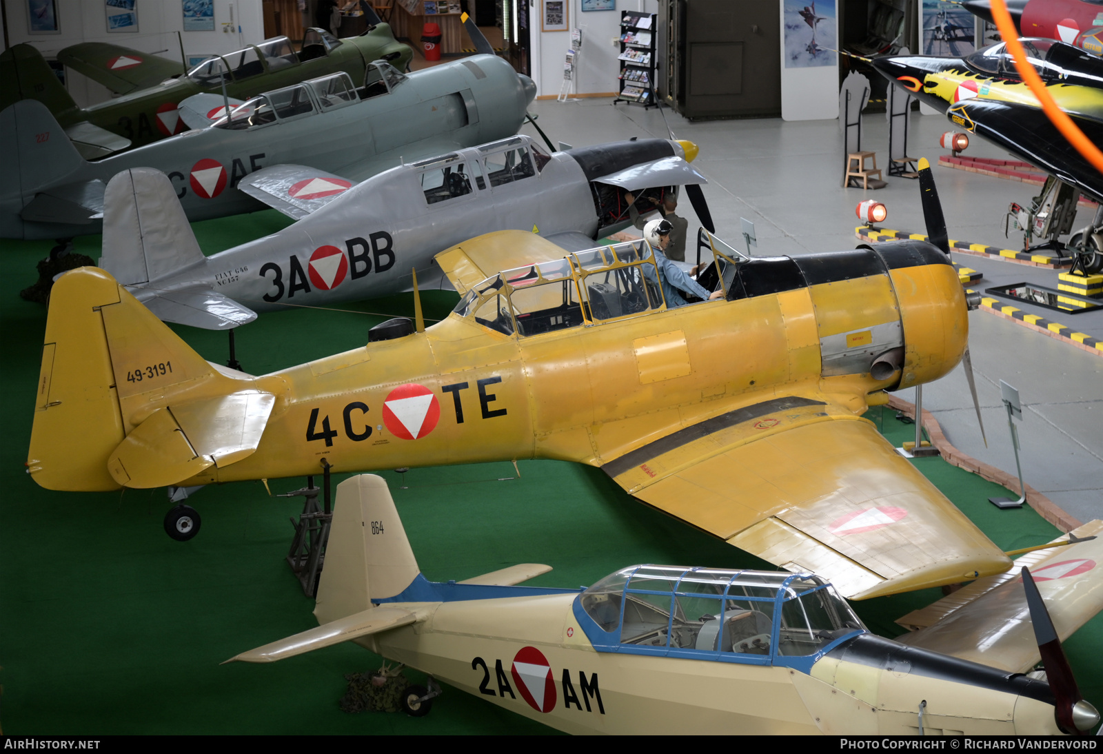 Aircraft Photo of 4C-TE / 49-3191 | North American LT-6G Texan | Austria - Air Force | AirHistory.net #852444