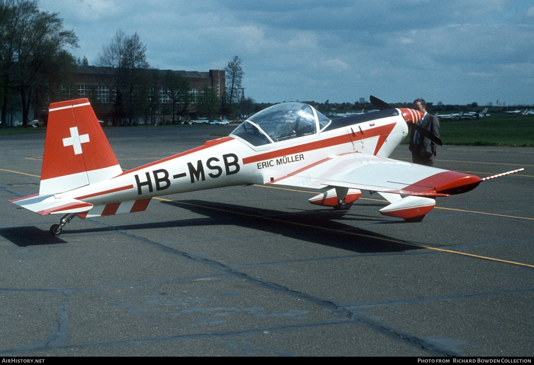 Aircraft Photo of HB-MSB | Hirth Hi-27 Akrostar Mk2 | AirHistory.net #852455