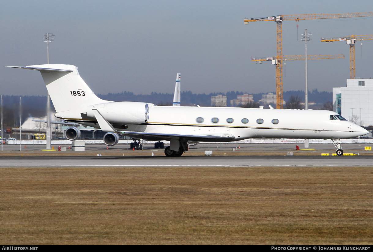 Aircraft Photo of 02-1863 / 1863 | Gulfstream Aerospace C-37A Gulfstream V (G-V) | USA - Army | AirHistory.net #852457