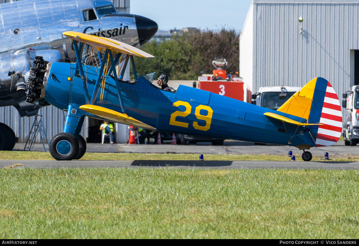 Aircraft Photo of N1771B | Boeing A75N1 Kaydet | USA - Navy | AirHistory.net #852458