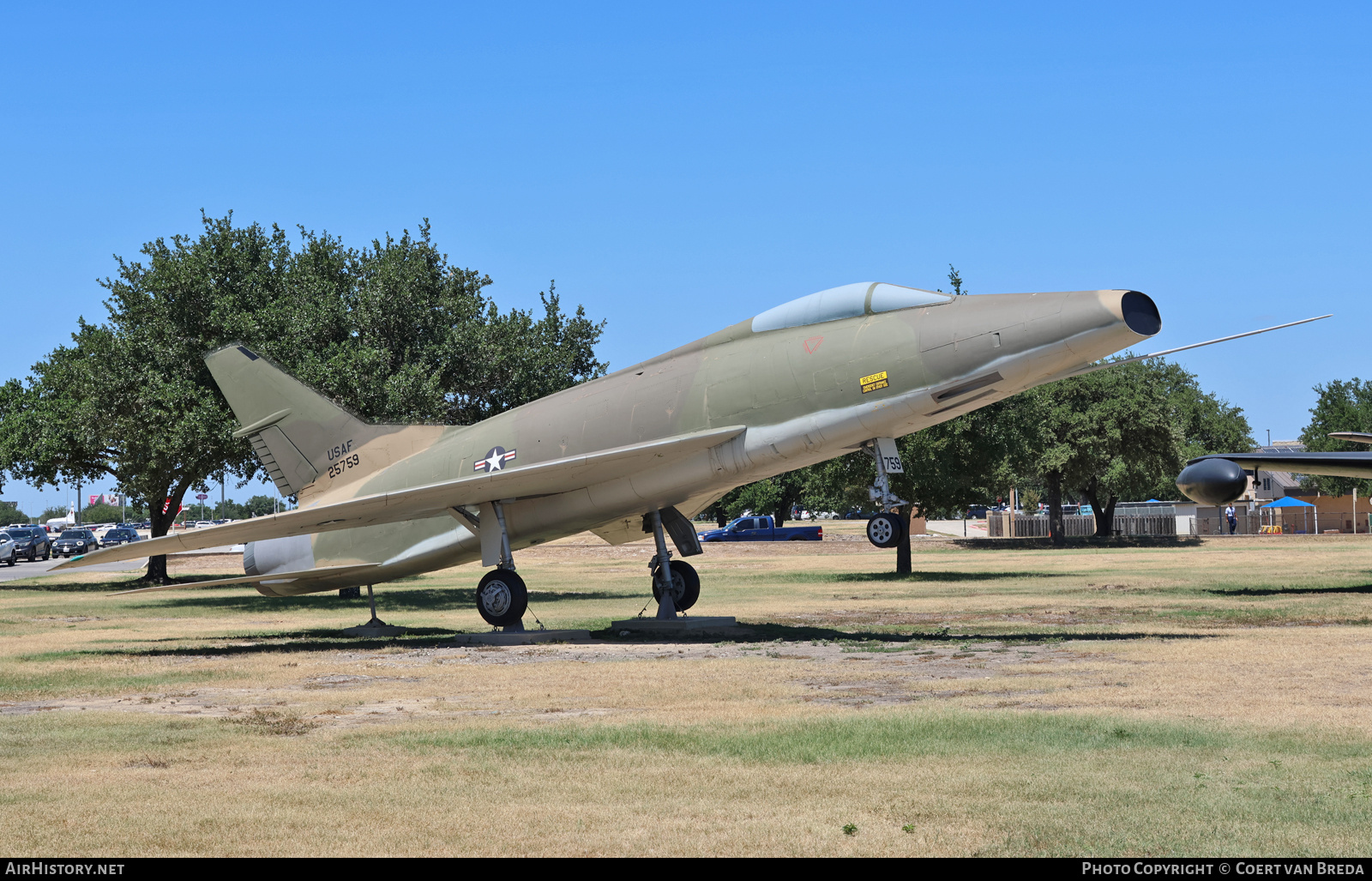 Aircraft Photo of 52-5759 / 25759 | North American F-100A Super Sabre | USA - Air Force | AirHistory.net #852467