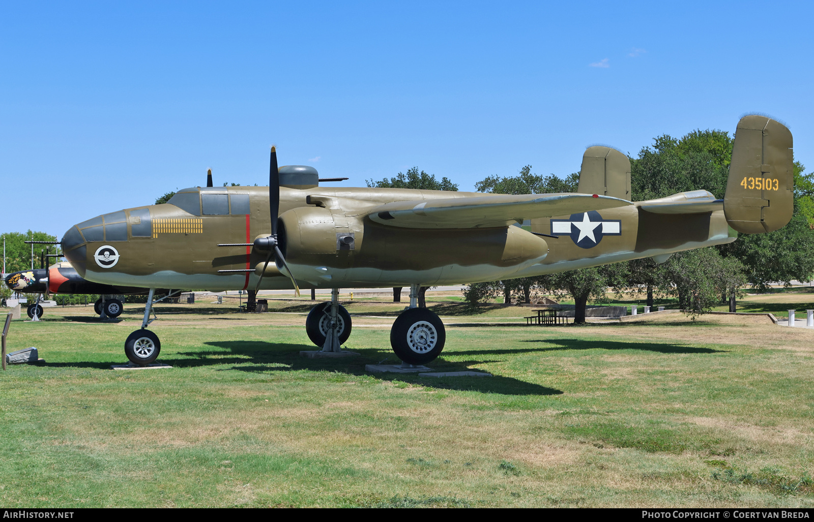 Aircraft Photo of 43-5103 / 435103 | North American TB-25N Mitchell | USA - Air Force | AirHistory.net #852487