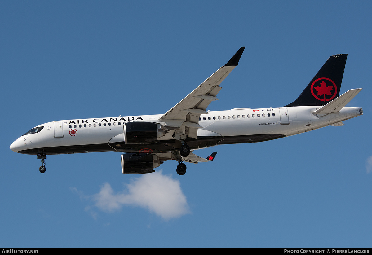 Aircraft Photo of C-GJYI | Airbus A220-371 (BD-500-1A11) | Air Canada | AirHistory.net #852492