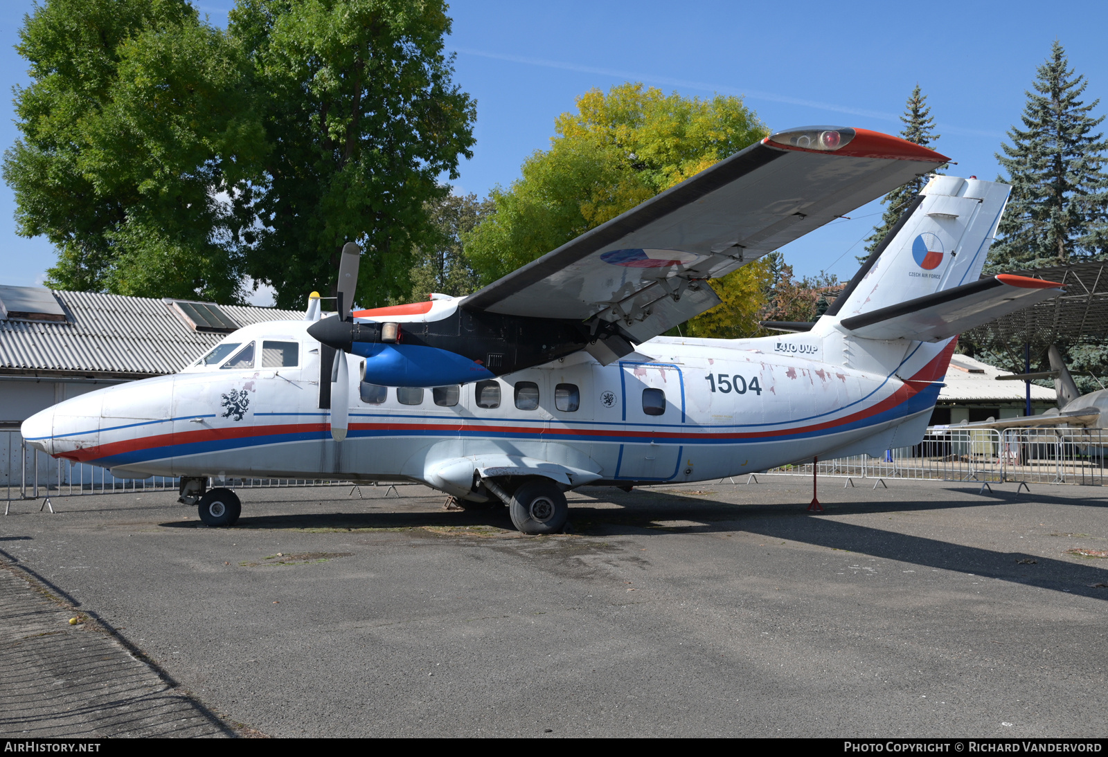 Aircraft Photo of 1504 | Let L-410UVP Turbolet | Czechia - Air Force | AirHistory.net #852507
