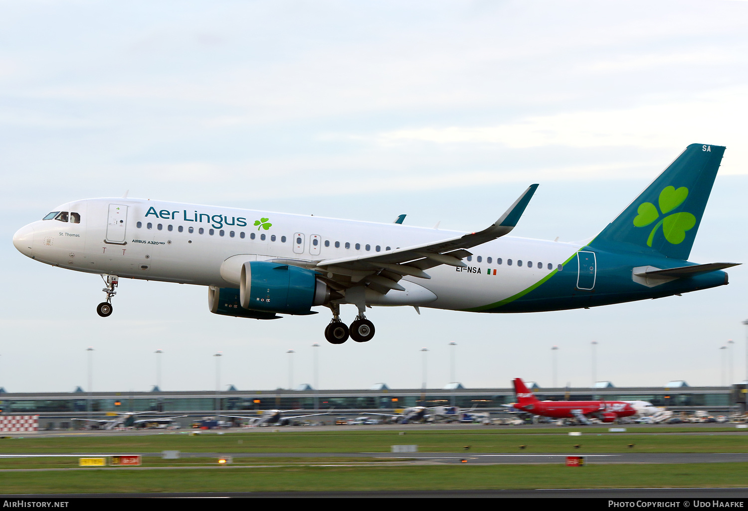 Aircraft Photo of EI-NSA | Airbus A320-251N | Aer Lingus | AirHistory.net #852520