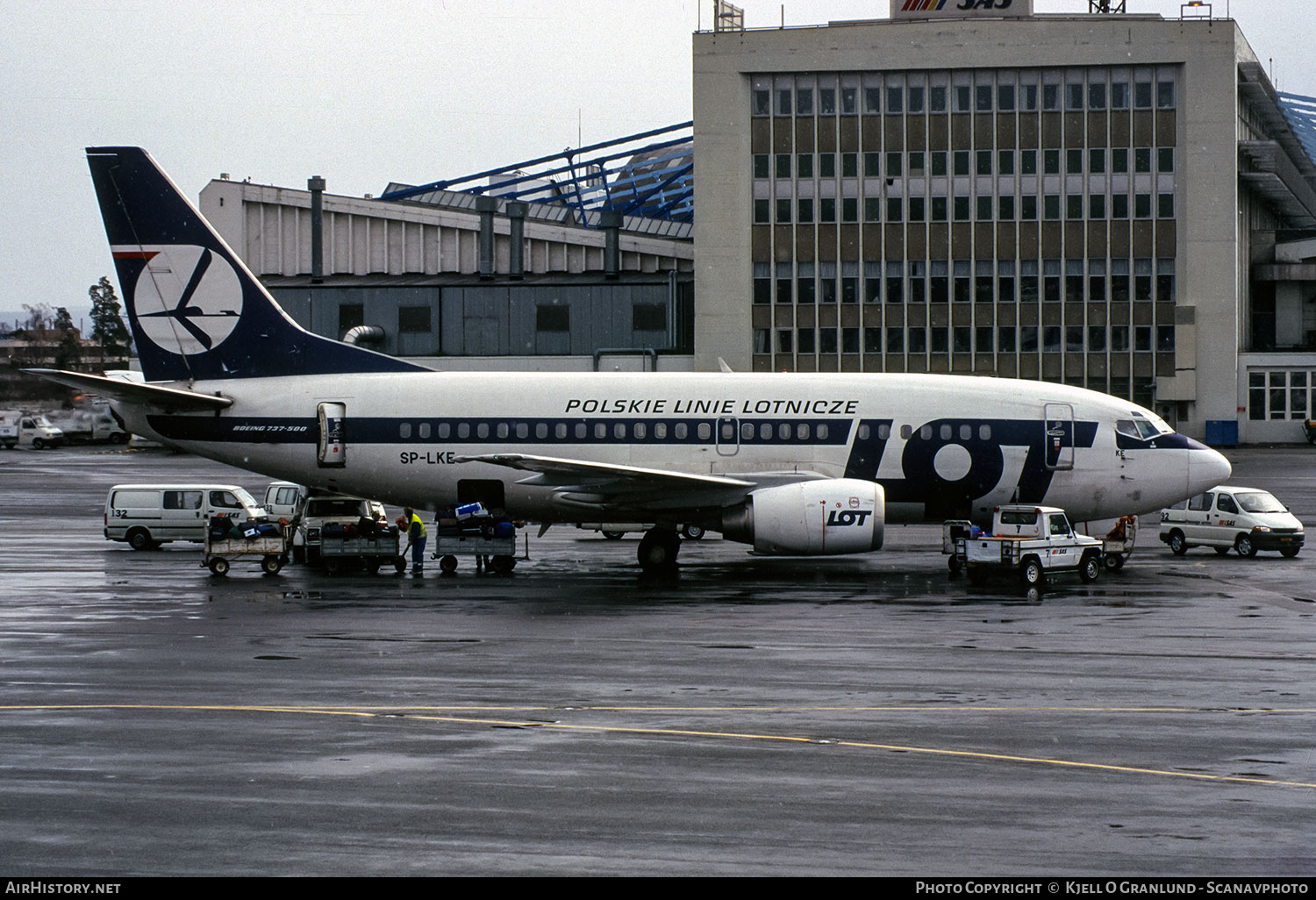 Aircraft Photo of SP-LKE | Boeing 737-55D | LOT Polish Airlines - Polskie Linie Lotnicze | AirHistory.net #852531