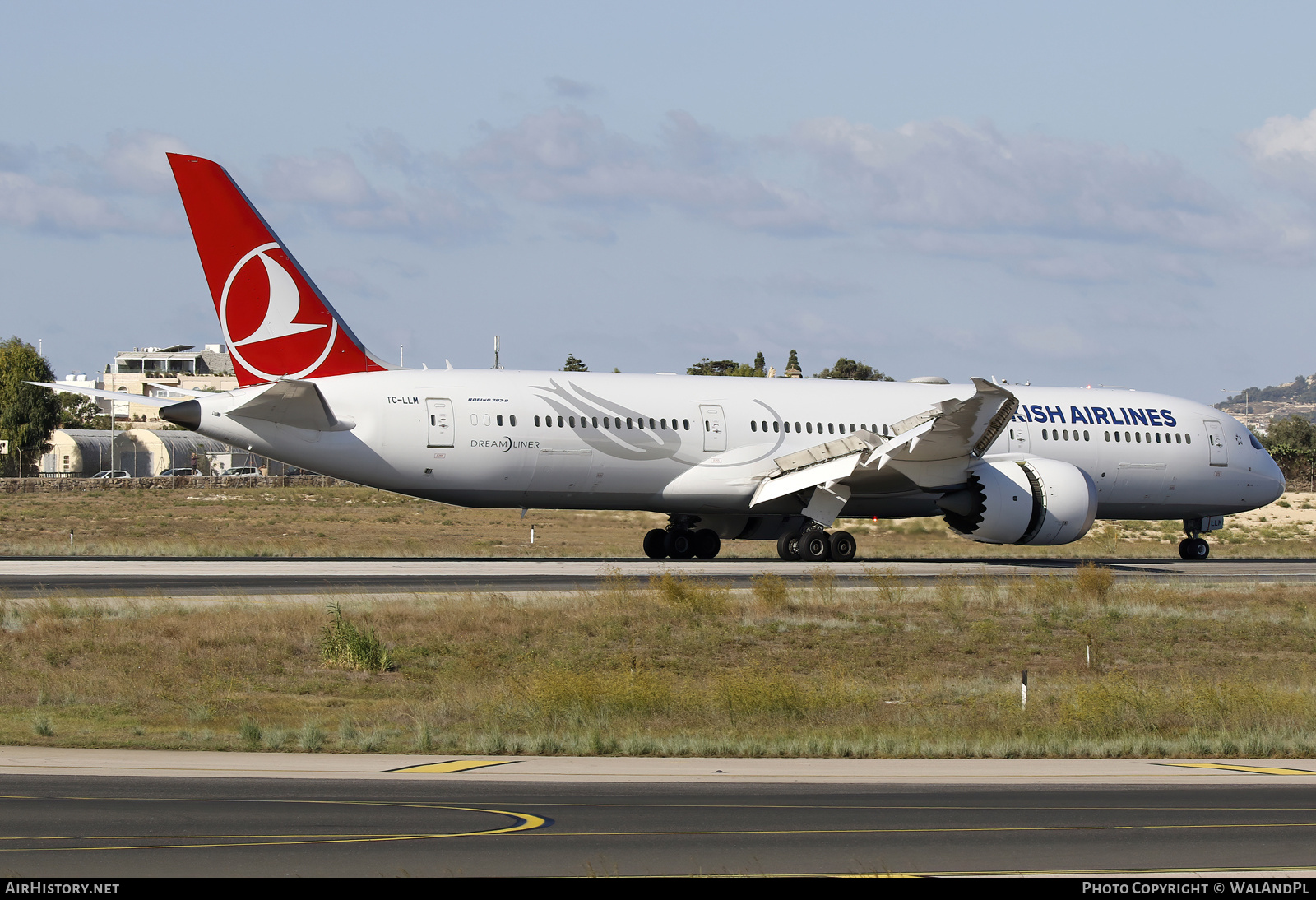 Aircraft Photo of TC-LLM | Boeing 787-9 Dreamliner | Turkish Airlines | AirHistory.net #852540