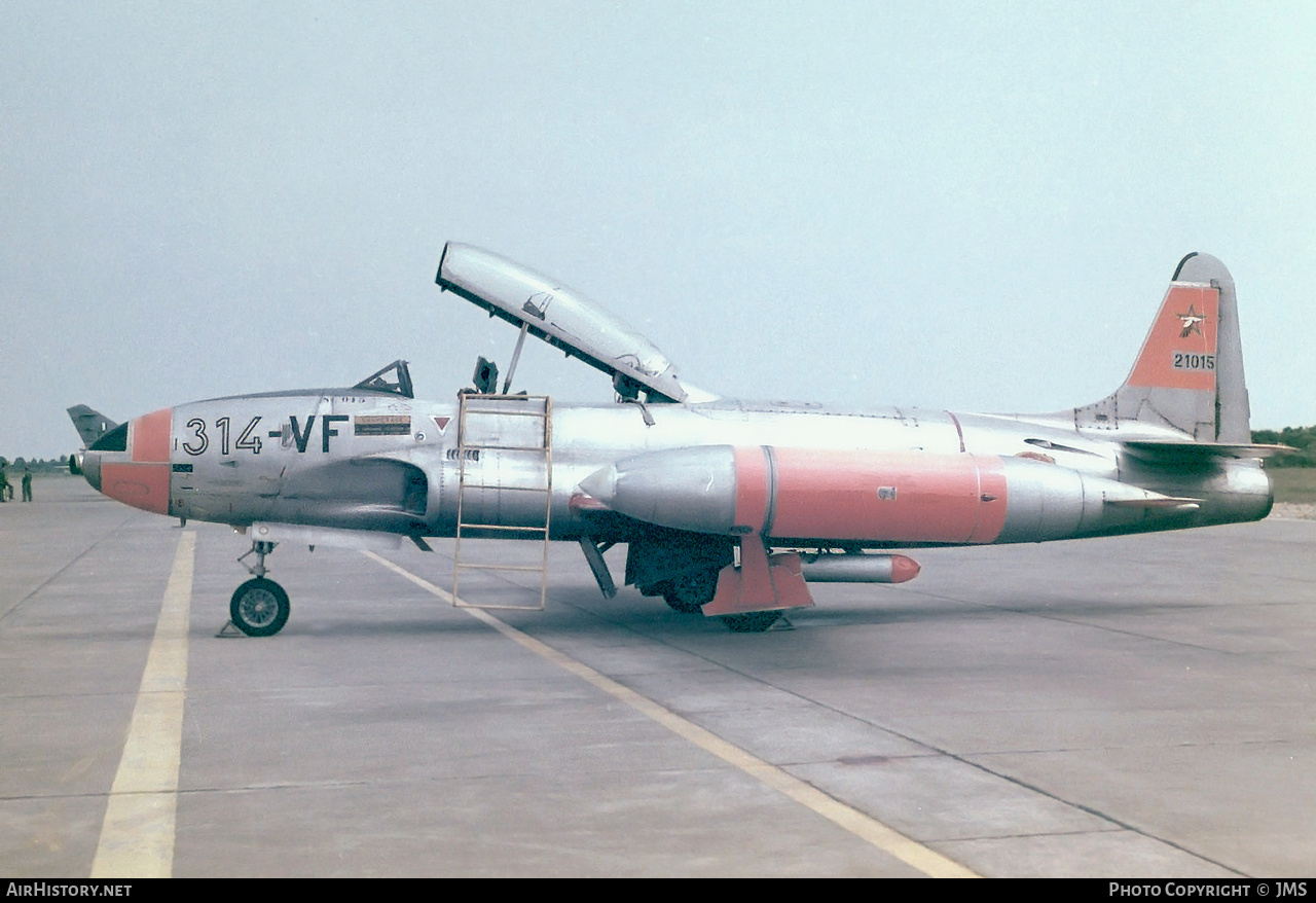 Aircraft Photo of 21015 | Canadair T-33AN Silver Star 3 | France - Air Force | AirHistory.net #852556