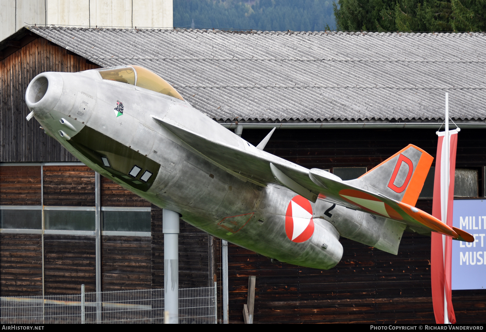 Aircraft Photo of 29588 / D | Saab J29F Tunnan | Austria - Air Force | AirHistory.net #852557