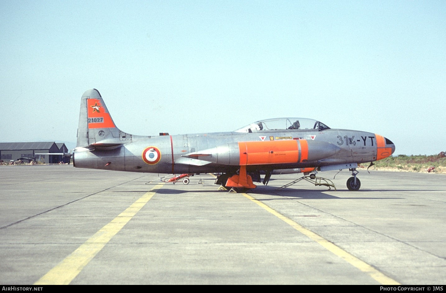 Aircraft Photo of 21027 | Canadair T-33AN Silver Star 3 | France - Air Force | AirHistory.net #852563