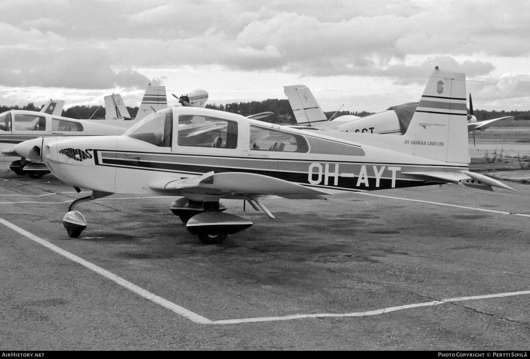 Aircraft Photo of OH-AYT | Grumman American AA-5B Tiger | Saimaa Lines | AirHistory.net #852576