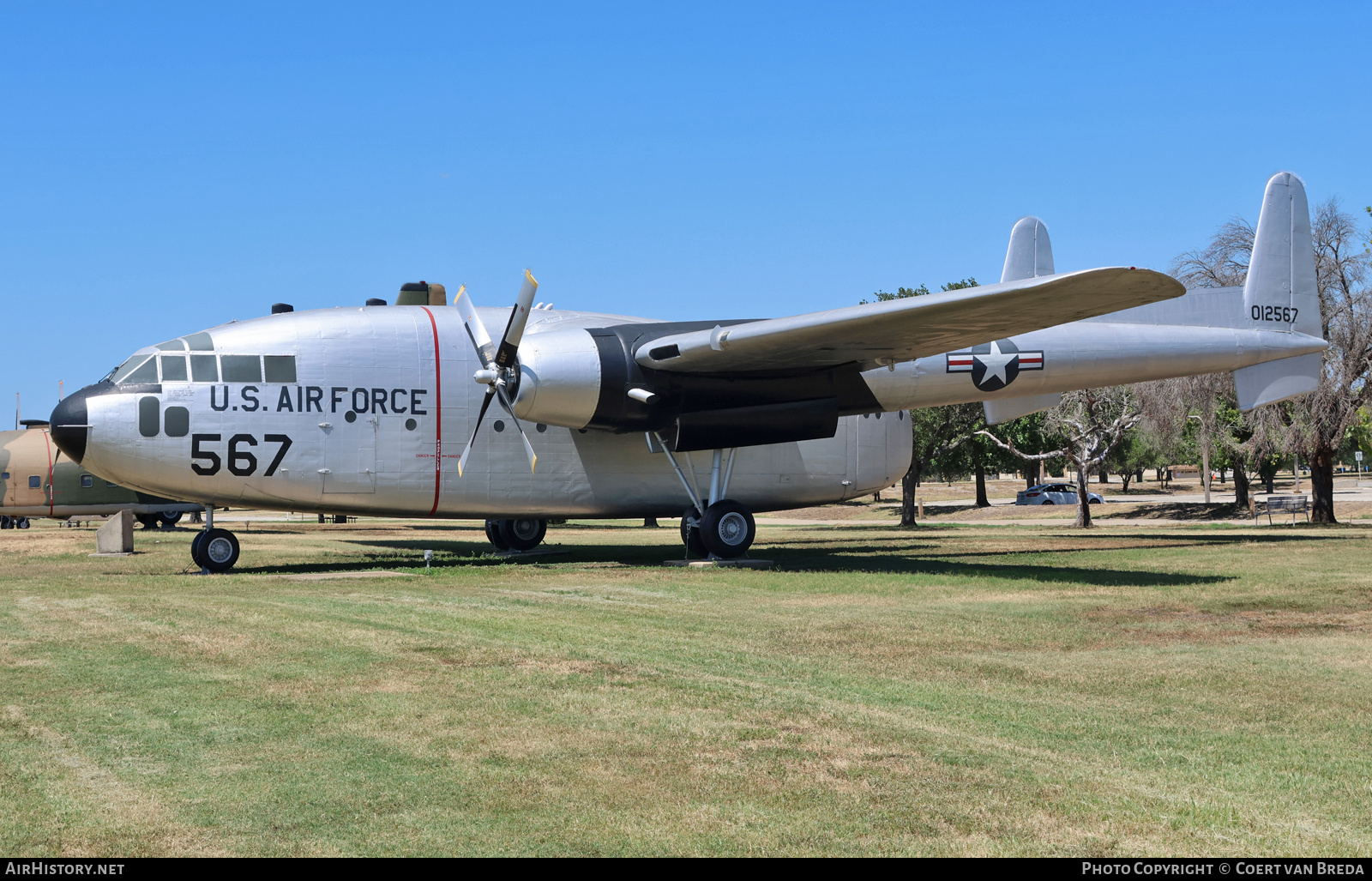 Aircraft Photo of 51-2567 / 012567 | Fairchild C-119C Flying Boxcar | USA - Air Force | AirHistory.net #852582