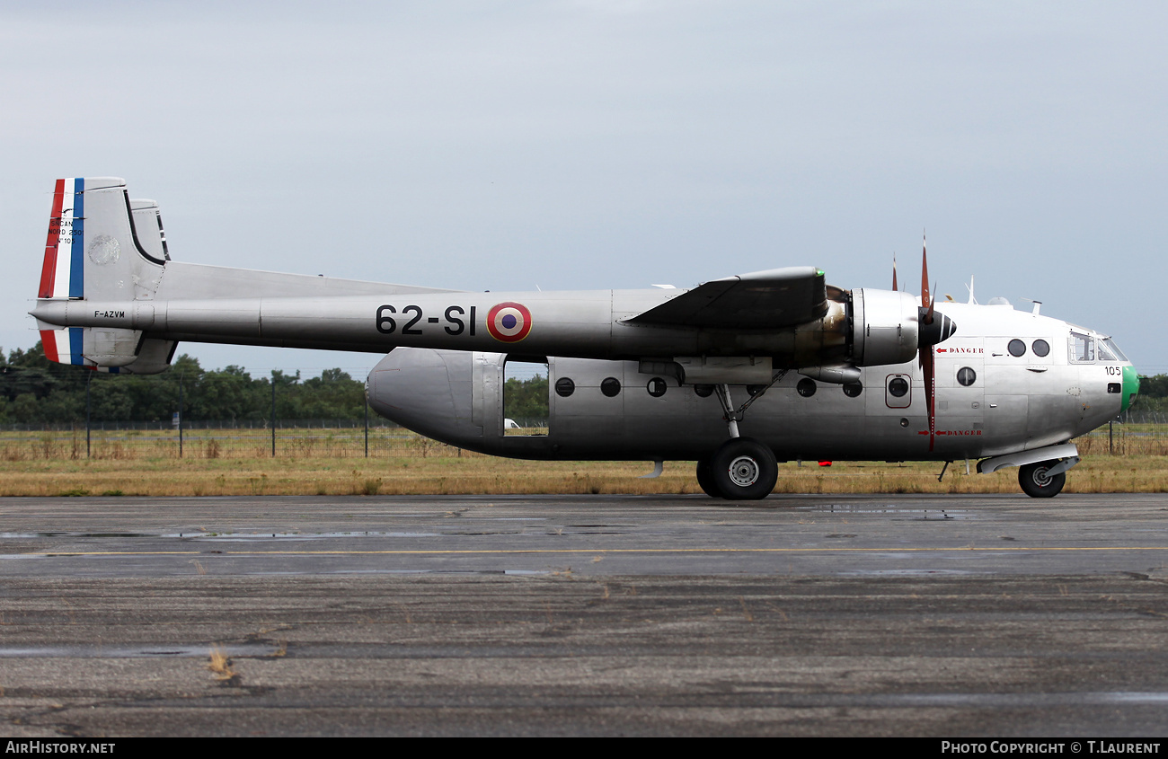 Aircraft Photo of F-AZVM / 105 | Nord 2501F-3 Noratlas | France - Air Force | AirHistory.net #852618