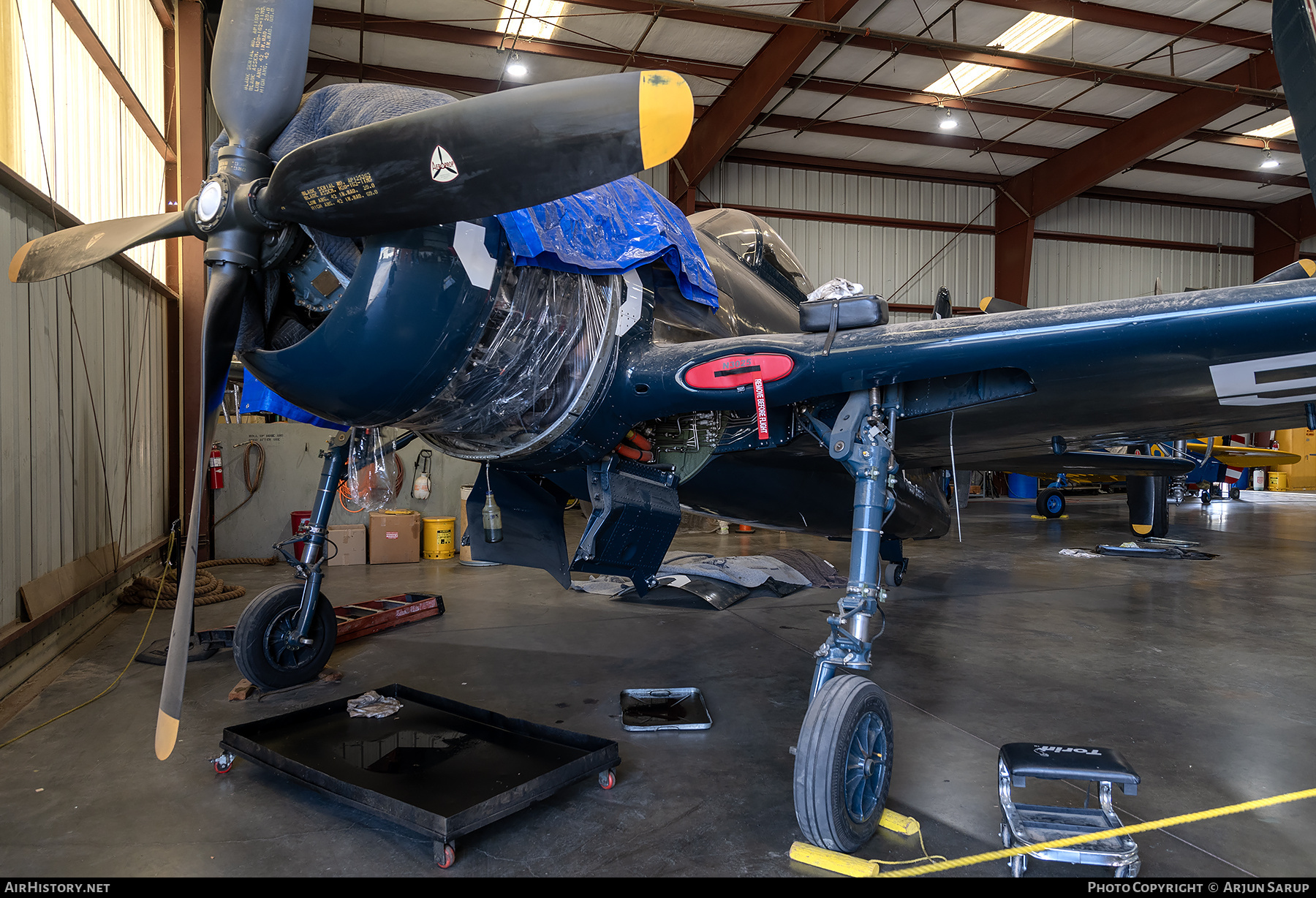 Aircraft Photo of N3025 / 121707 | Grumman F8F-2 Bearcat | USA - Navy | AirHistory.net #852632