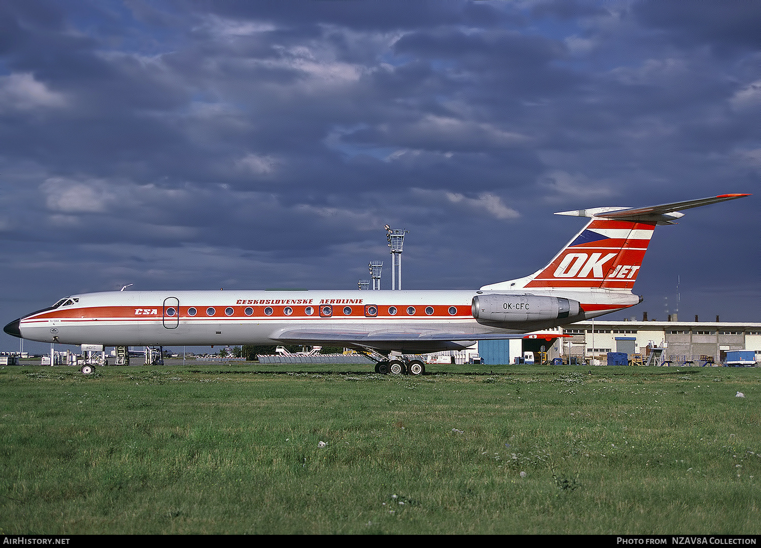 Aircraft Photo of OK-CFC | Tupolev Tu-134A | ČSA - Československé Aerolinie - Czechoslovak Airlines | AirHistory.net #852634