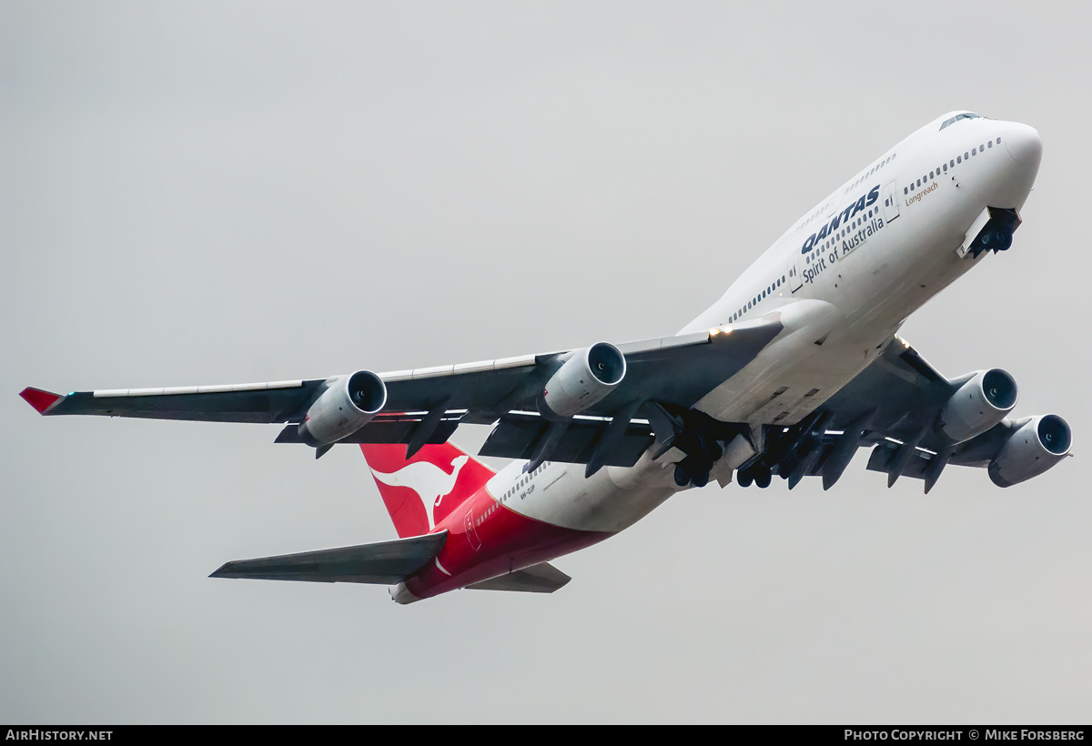 Aircraft Photo of VH-OJP | Boeing 747-438 | Qantas | AirHistory.net #852649