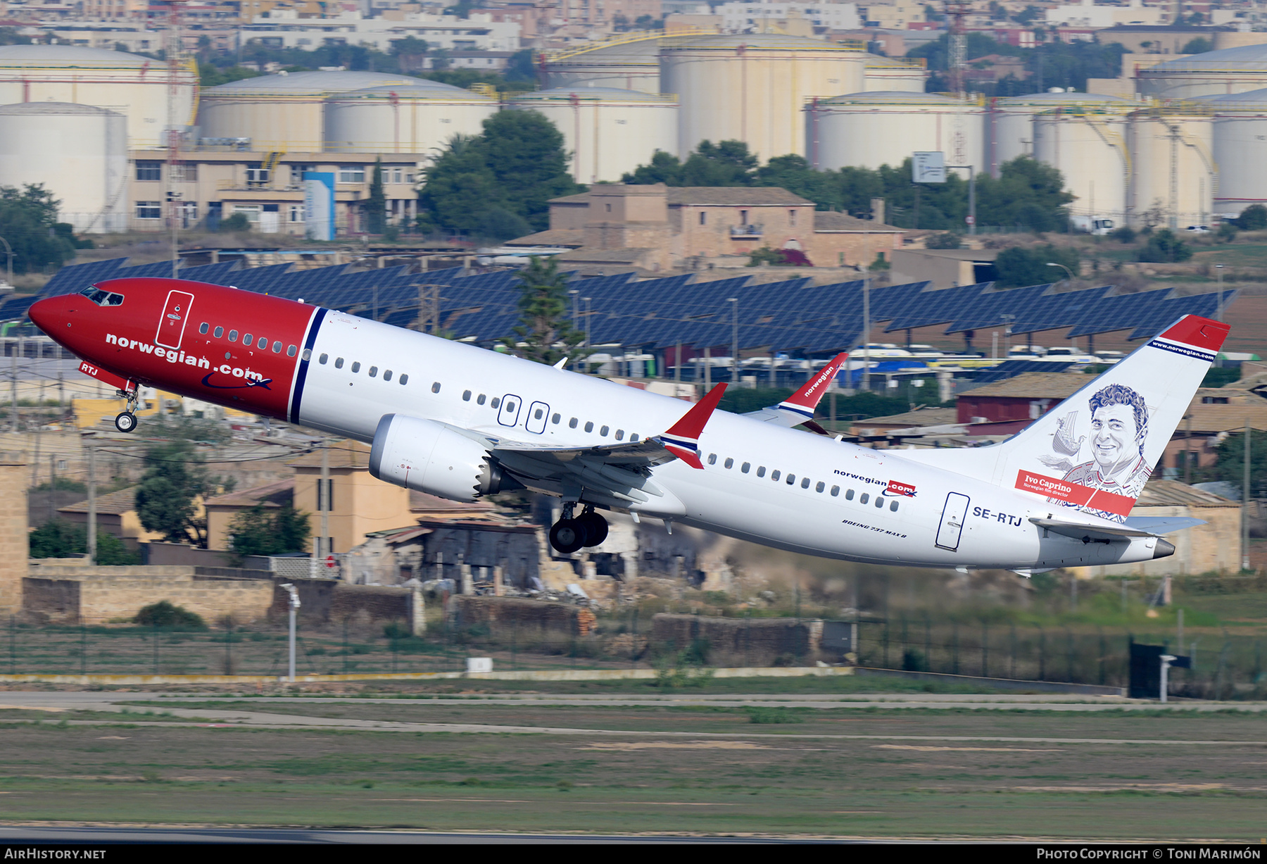 Aircraft Photo of SE-RTJ | Boeing 737-8 Max 8 | Norwegian | AirHistory.net #852668