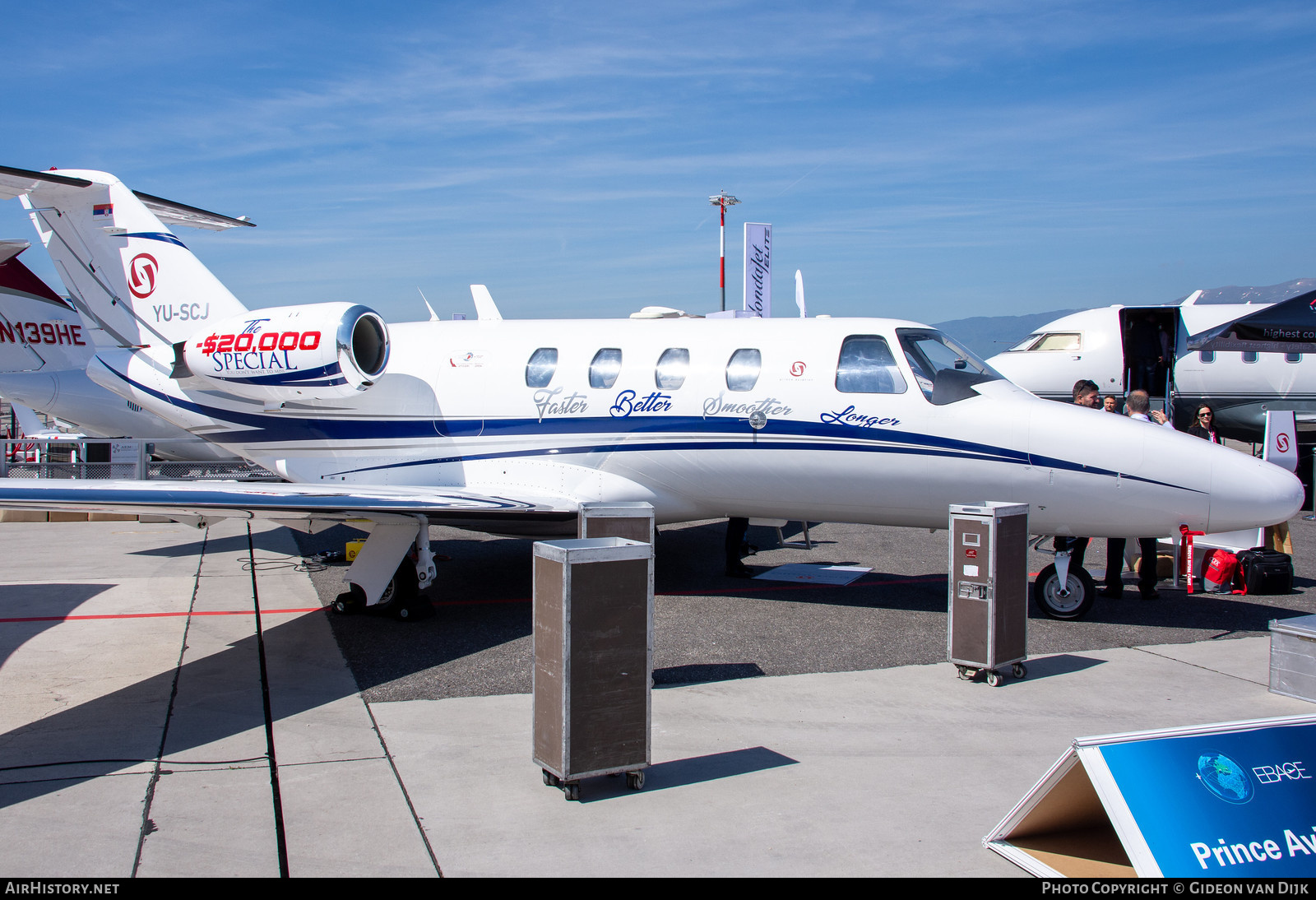 Aircraft Photo of YU-SCJ | Cessna 525 CitationJet | Prince Aviation | AirHistory.net #852678