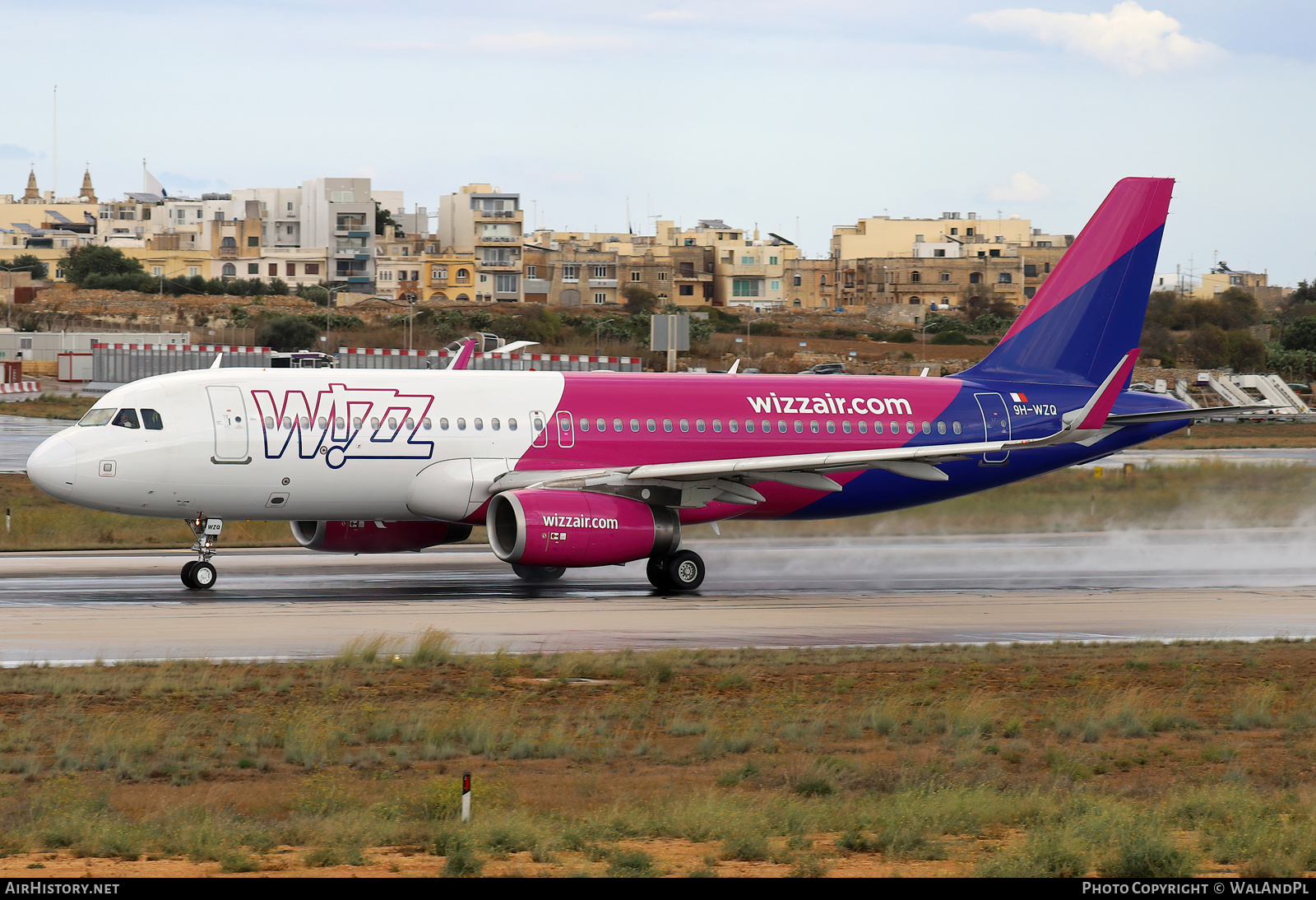 Aircraft Photo of 9H-WZQ | Airbus A320-232 | Wizz Air | AirHistory.net #852681