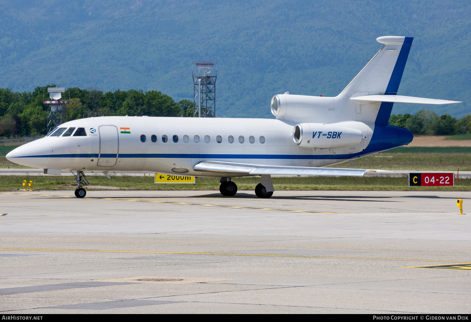 Aircraft Photo of VT-SBK | Dassault Falcon 900EX | Kalyani Group | AirHistory.net #852695