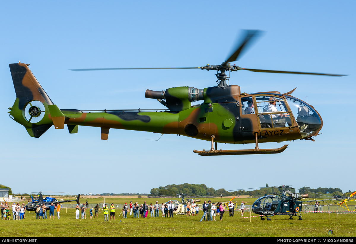 Aircraft Photo of F-AYGZ | Aérospatiale SA-341F2 Gazelle | France - Army | AirHistory.net #852719