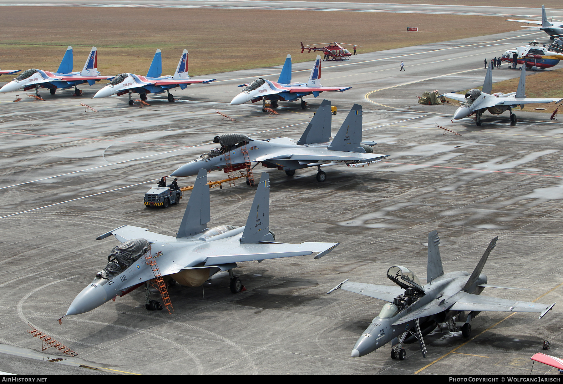 Aircraft Photo of M52-02 | Sukhoi Su-30MKM | Malaysia - Air Force | AirHistory.net #852738