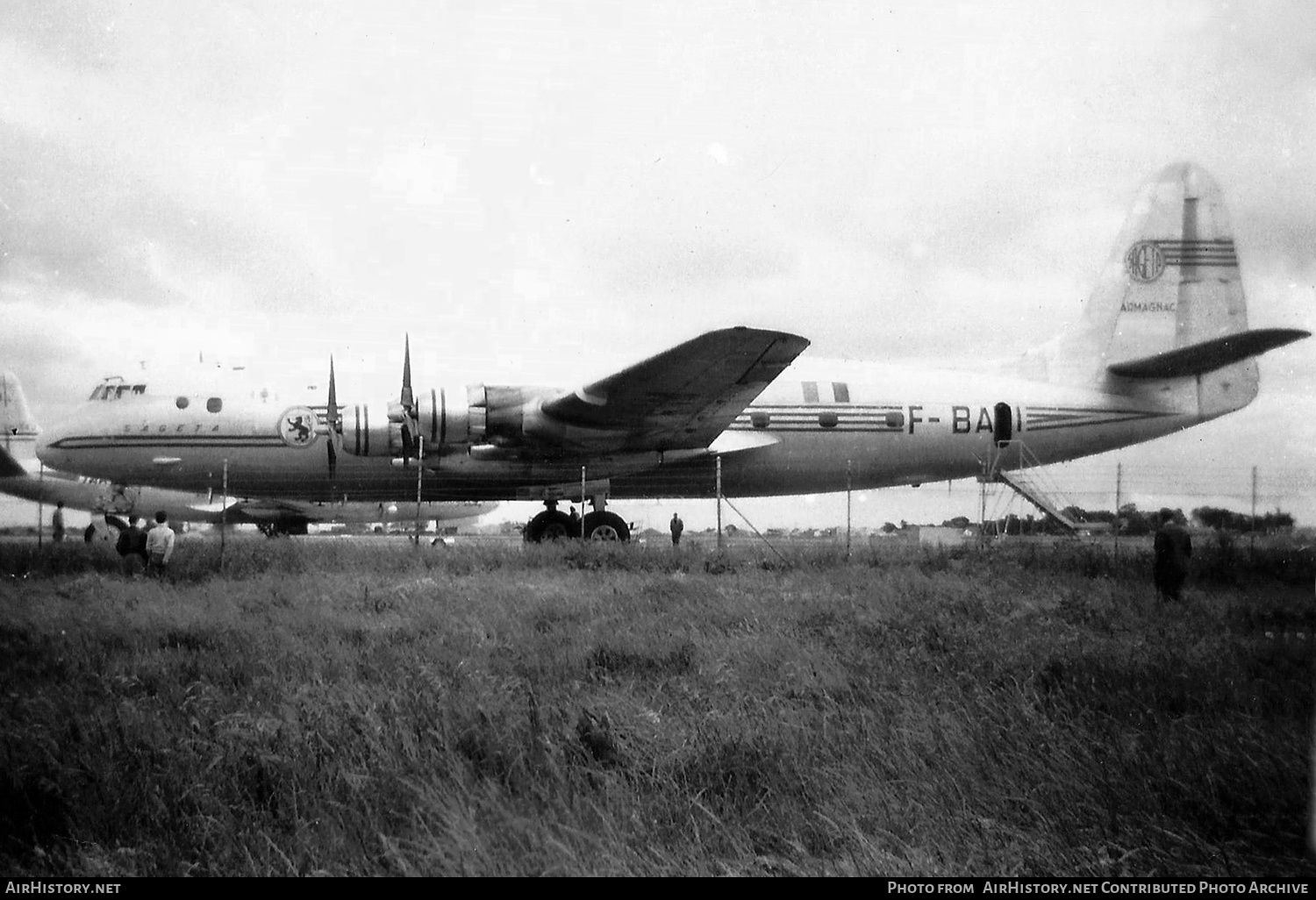 Aircraft Photo of F-BAVI | Sud-Est SE-2010 Armagnac | SAGETA - Société Auxiliaire de Gérance et d'Exploitation de Transport Aériens | AirHistory.net #852740
