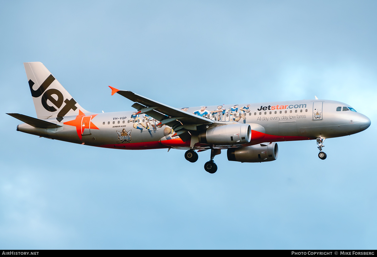 Aircraft Photo of VH-VQP | Airbus A320-232 | Jetstar Airways | AirHistory.net #852758
