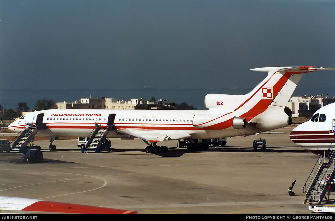 Aircraft Photo of 102 | Tupolev Tu-154M | Poland - Air Force | AirHistory.net #852774