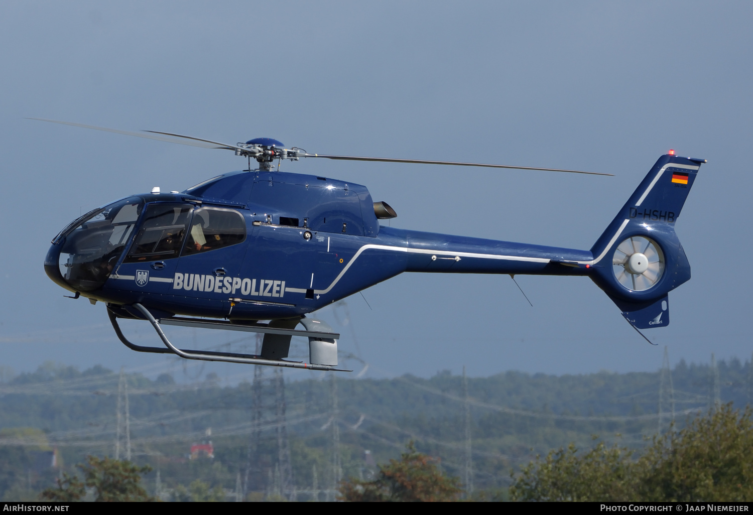 Aircraft Photo of D-HSHB | Eurocopter EC-120B Colibri | Bundespolizei | AirHistory.net #852778
