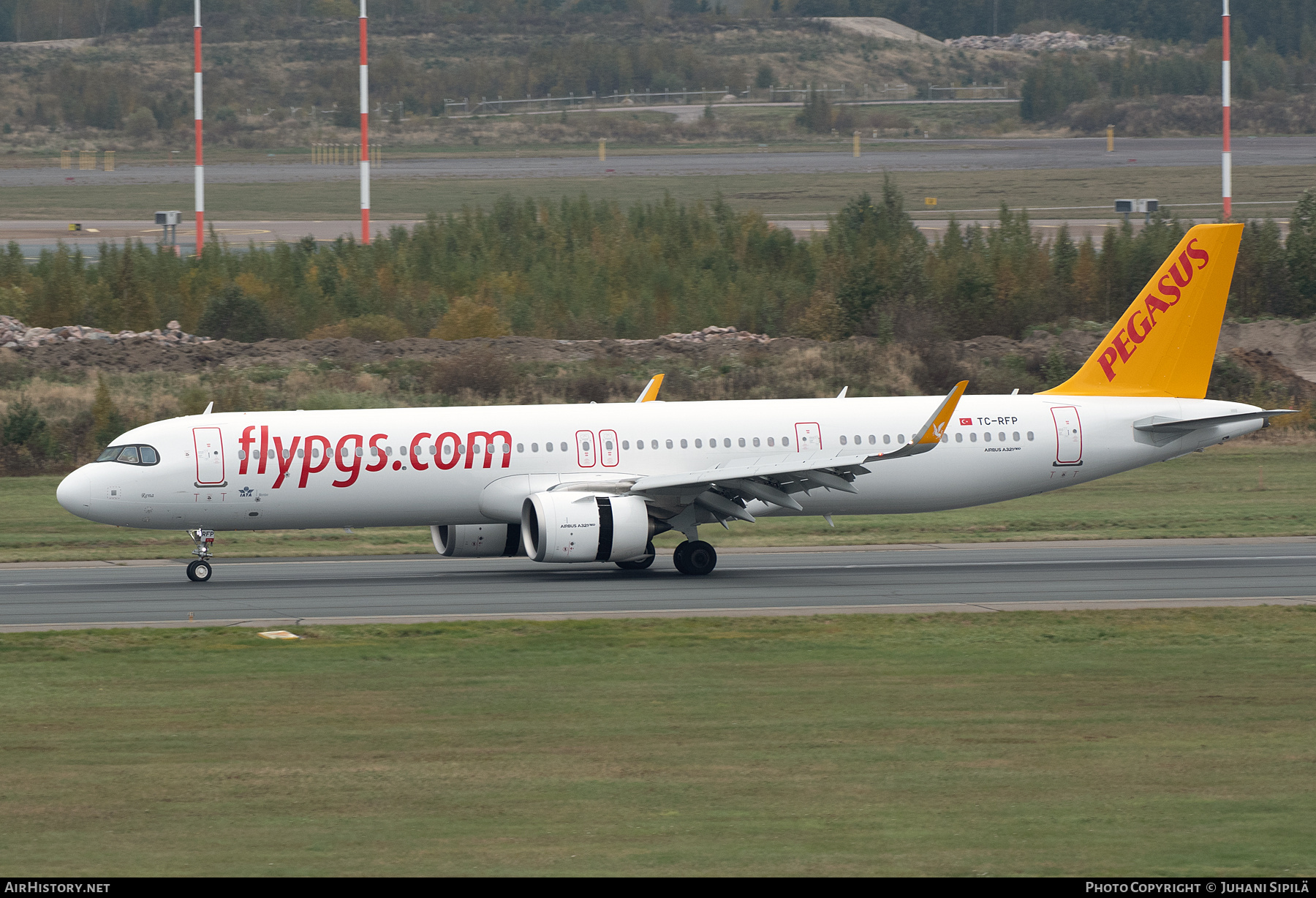 Aircraft Photo of TC-RFP | Airbus A321-251NX | Pegasus Airlines | AirHistory.net #852786